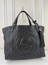 GUCCI SOHO TOTE MEDIUM IN BLACK