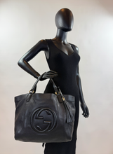 GUCCI SOHO TOTE MEDIUM IN BLACK