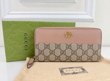 GUCCI MARMONT GG ZIP AROUND WALLET