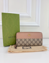 GUCCI MARMONT GG ZIP AROUND WALLET