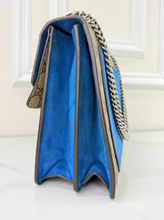 GUCCI DIONYSUS MEDIUM SHOULDER BAG ROYAL BLUE