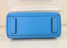 VERSACE LA MEDUSA MEDIUM TOP HANDLE LIMITED EDITION BLUE