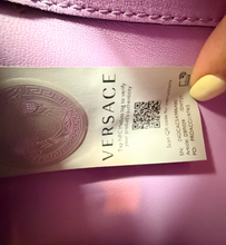 VERSACE LA MEDUSA MEDIUM TOP HANDLE LIMITED EDITION BLUE