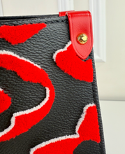LOUIS VUITTON ON THE GO GM LIMITED EDITION URS FISCHER TUFTED MONOGRAM CANVAS