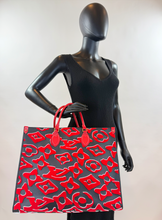 LOUIS VUITTON ON THE GO GM LIMITED EDITION URS FISCHER TUFTED MONOGRAM CANVAS