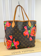 LOUIS VUITTON NEVERFULL MM ROSES LIMITED EDITION