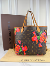 LOUIS VUITTON NEVERFULL MM ROSES LIMITED EDITION