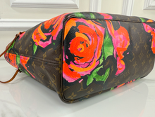 LOUIS VUITTON NEVERFULL MM ROSES LIMITED EDITION