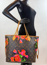 LOUIS VUITTON NEVERFULL MM ROSES LIMITED EDITION
