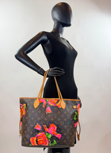 LOUIS VUITTON NEVERFULL MM ROSES LIMITED EDITION