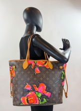 LOUIS VUITTON NEVERFULL MM ROSES LIMITED EDITION