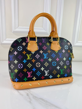 LOUIS VUITTON ALMA STUDDED BLACK MULTICOLOR