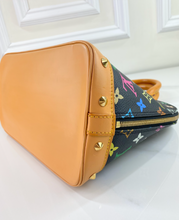 LOUIS VUITTON ALMA STUDDED BLACK MULTICOLOR