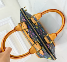 LOUIS VUITTON ALMA STUDDED BLACK MULTICOLOR