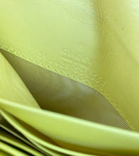 GUCCI GG MARMONT COMPACT WALLET IN YELLOW