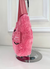 PRADA TERRY CLOTH MINI RE-EDITION 2000S BAG IN PINK