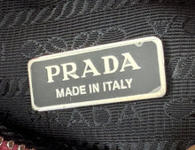 PRADA TERRY CLOTH MINI RE-EDITION 2000S BAG IN PINK