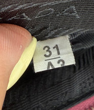 PRADA TERRY CLOTH MINI RE-EDITION 2000S BAG IN PINK
