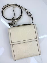 GUCCI JUMBO GG EMBOSSED MESSENGER BAG