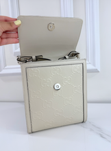 GUCCI JUMBO GG EMBOSSED MESSENGER BAG