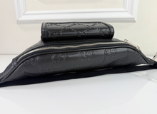 GUCCI BELT BAG LARGE JUMBO GG EMBOSSED FRONT POCKET