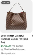 LOUIS VUITTON GRACEFUL PM DE