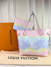 LOUIS VUITTON NEVERFULL MM ESCALE PASTEL FULL SET LIMITED EDITION