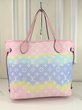 LOUIS VUITTON NEVERFULL MM ESCALE PASTEL FULL SET LIMITED EDITION