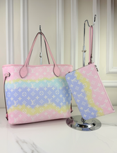 LOUIS VUITTON NEVERFULL MM ESCALE PASTEL FULL SET LIMITED EDITION