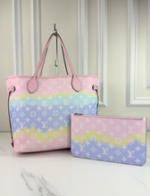 LOUIS VUITTON NEVERFULL MM ESCALE PASTEL FULL SET LIMITED EDITION