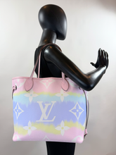 LOUIS VUITTON NEVERFULL MM ESCALE PASTEL FULL SET LIMITED EDITION