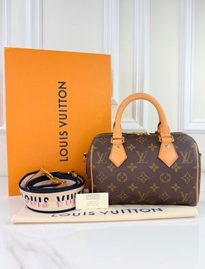 LOUIS VUITTON SPEEDY 20 BANDOULIERE MONOGRAM