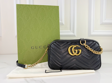 GUCCI MARMONT GG MATELASSE CHAIN CROSSBODY