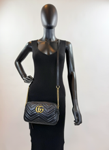 GUCCI MARMONT GG MATELASSE CHAIN CROSSBODY