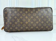 LOUIS VUITTON NEVERFULL GM MONOGRAM FULL SET IN BEIGE