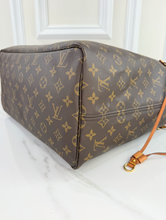 LOUIS VUITTON NEVERFULL GM MONOGRAM FULL SET IN BEIGE