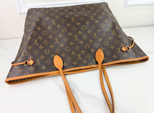 LOUIS VUITTON NEVERFULL GM MONOGRAM FULL SET IN BEIGE