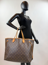 LOUIS VUITTON NEVERFULL GM MONOGRAM FULL SET IN BEIGE