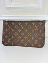 LOUIS VUITTON NEVERFULL GM MONOGRAM FULL SET IN BEIGE