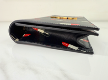 YSL LIPSTICK PRINT CLASSIC KATE CLUTCH / ON CHAIN