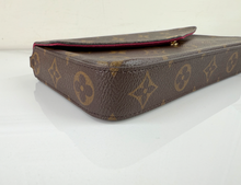 LOUIS VUITTON POCHETTE FELICIE CHAIN WALLET FULL SET