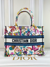 DIOR BOOK TOTE MEDIUM EMBROIDERED KJOUY FANTASTICA LIMITED EDITION