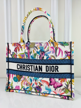 DIOR BOOK TOTE MEDIUM EMBROIDERED KJOUY FANTASTICA LIMITED EDITION