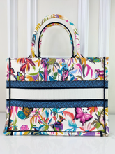 DIOR BOOK TOTE MEDIUM EMBROIDERED KJOUY FANTASTICA LIMITED EDITION