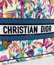 DIOR BOOK TOTE MEDIUM EMBROIDERED KJOUY FANTASTICA LIMITED EDITION