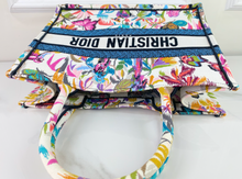 DIOR BOOK TOTE MEDIUM EMBROIDERED KJOUY FANTASTICA LIMITED EDITION