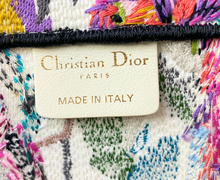 DIOR BOOK TOTE MEDIUM EMBROIDERED KJOUY FANTASTICA LIMITED EDITION