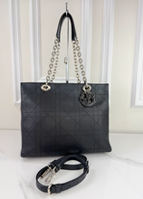 DIOR CANNAGE ULTRADIOR TOTE IN BLACK
