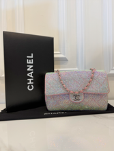 CHANEL CUSTOM CRYSTAL JERSEY FLAP BAG