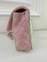 CHANEL CUSTOM CRYSTAL JERSEY FLAP BAG